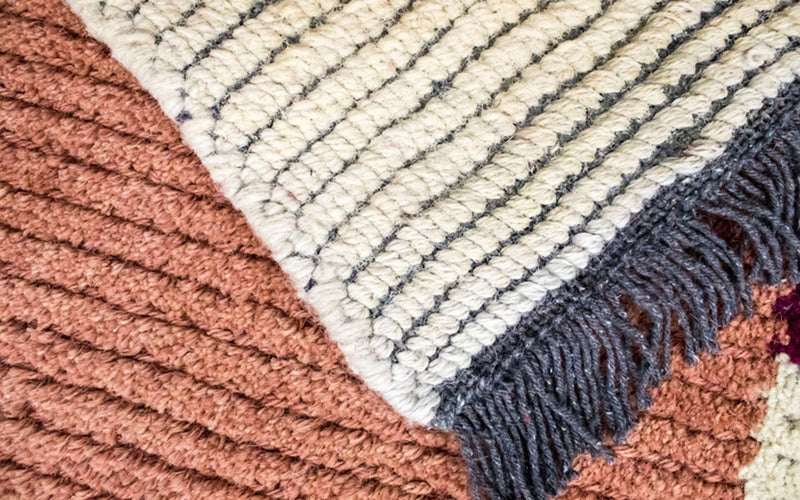 Tapis Népalais - 140 x 70 cm - multicolore