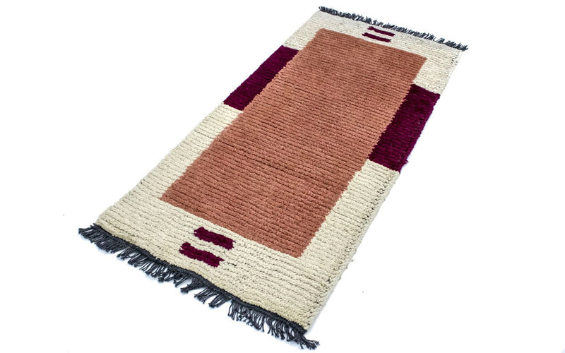 Tapis Népalais - 140 x 70 cm - multicolore