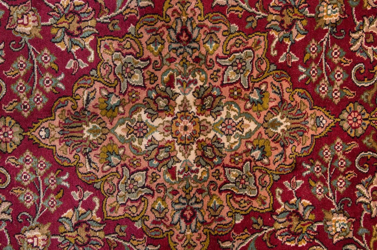 Tapis en soie - Soie du Cachemire - 218 x 157 cm - rouge