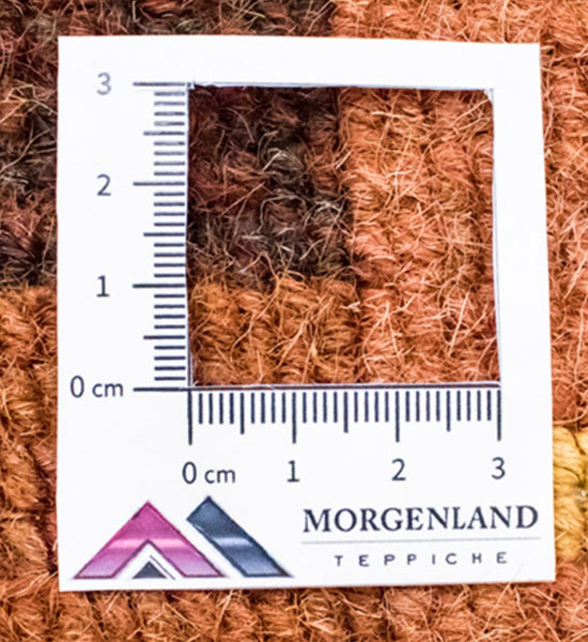 Tapis Népalais - 157 x 90 cm - terracotta