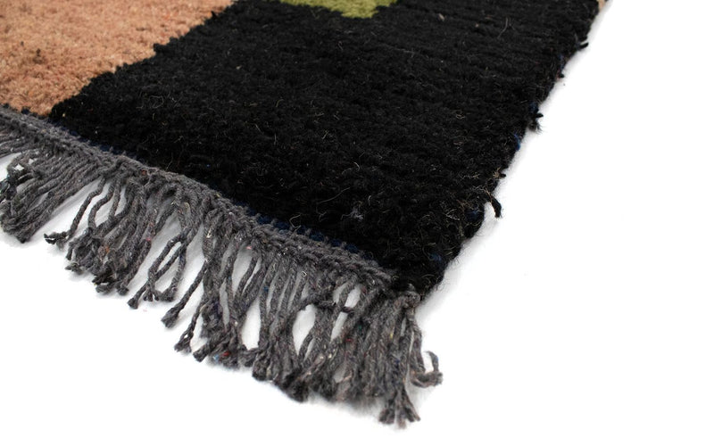 Tapis Népalais - 140 x 70 cm - vert