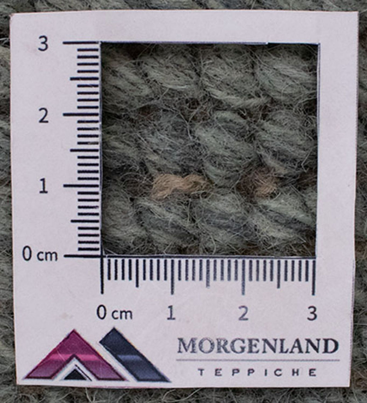 Tapis Népalais - 140 x 70 cm - gris