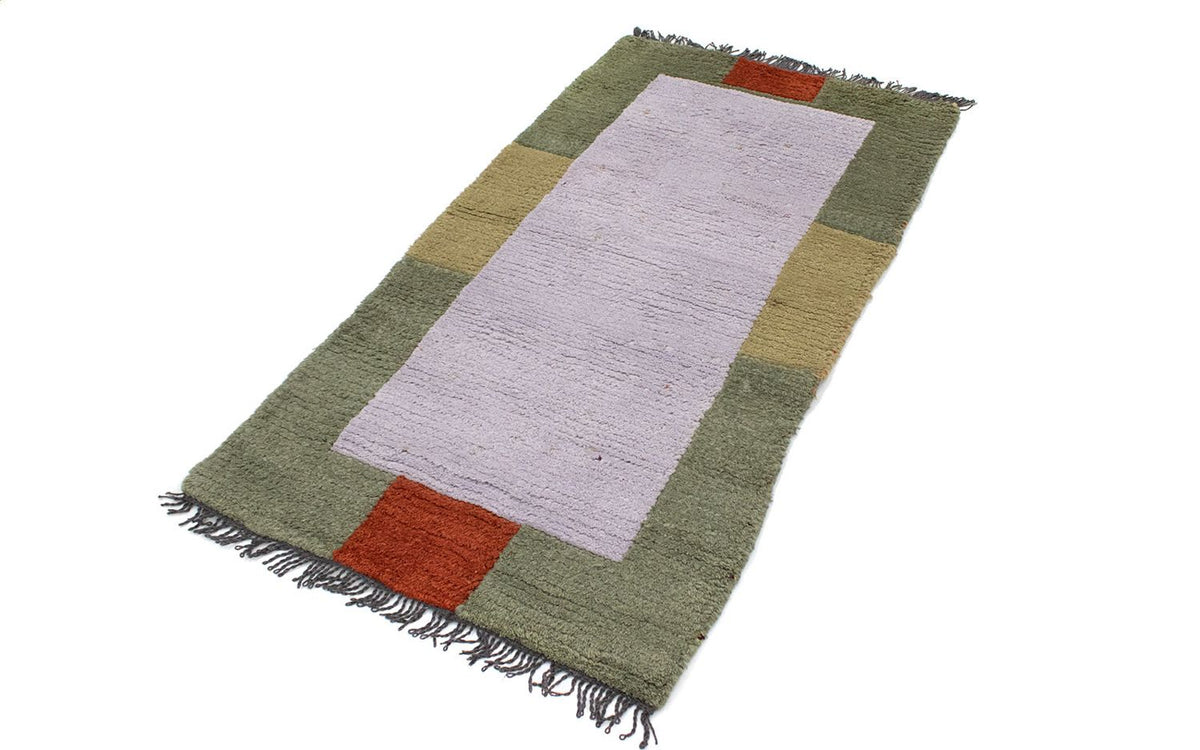 Tapis Népalais - 140 x 70 cm - beige