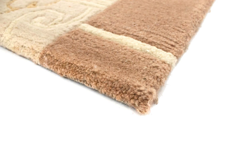 Tapis Népalais - 140 x 70 cm - beige