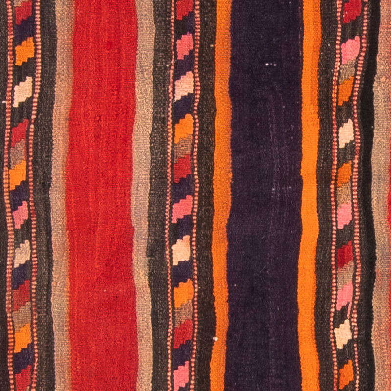 Tapis de couloir Tapis Kelim - Vieux - 210 x 75 cm - multicolore