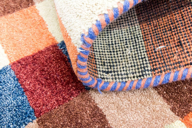 Tapis Gabbeh - Indus - 160 x 90 cm - colorée