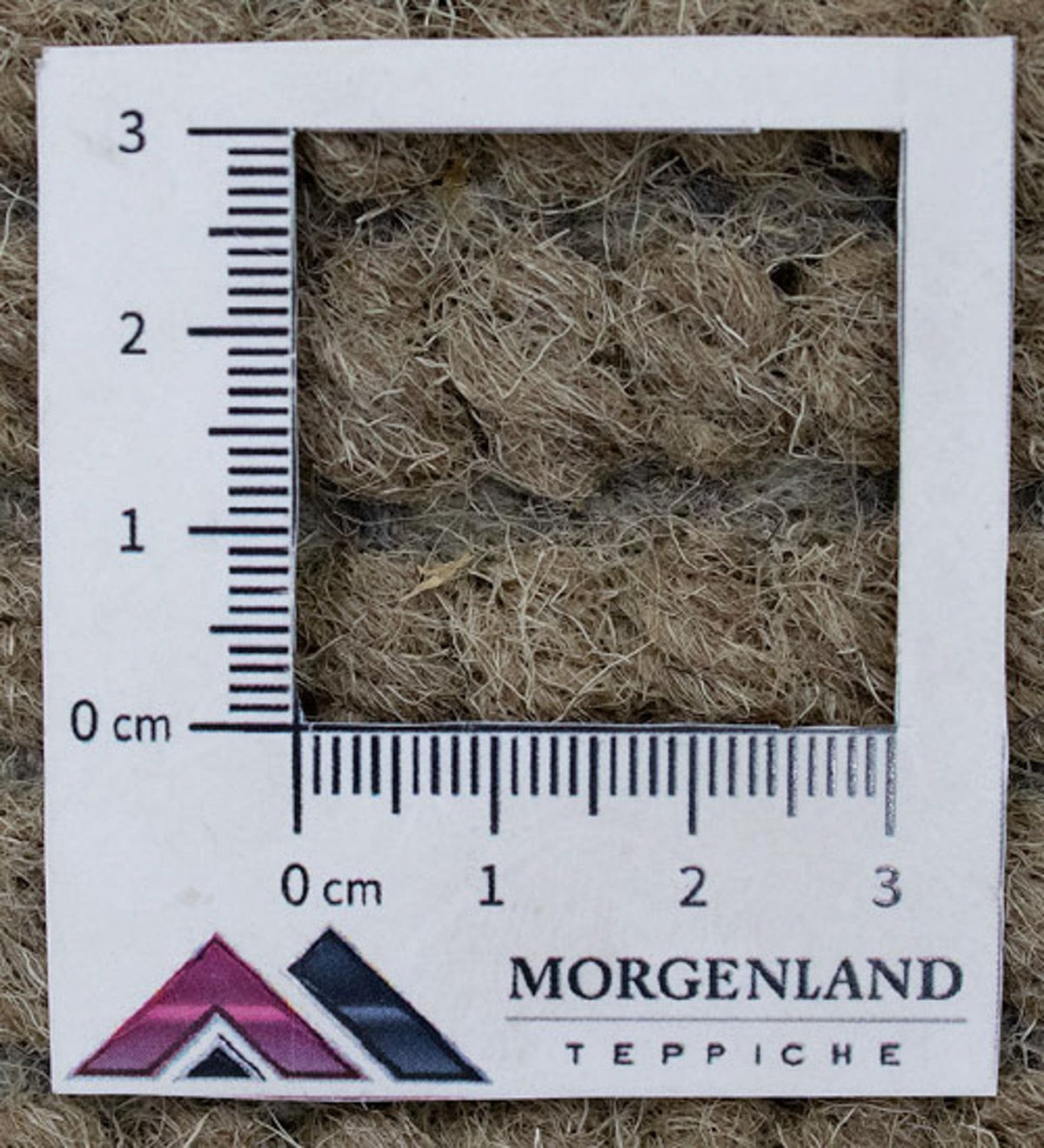 Tapis Népalais - 140 x 70 cm - beige