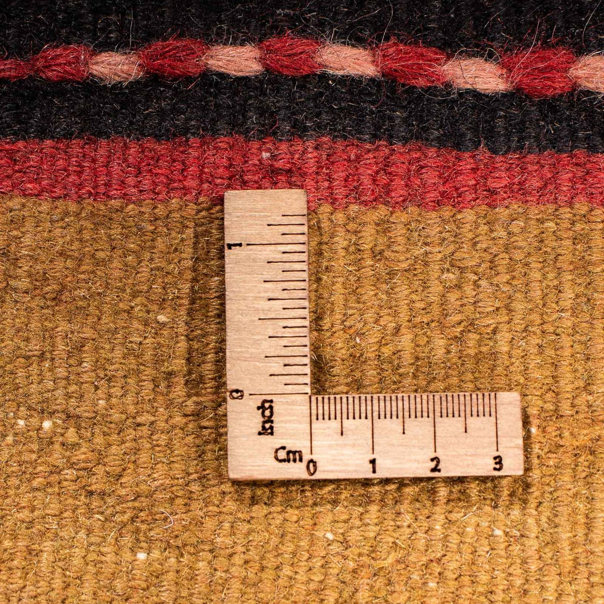 Tapis de couloir Tapis Kelim - Vieux - 355 x 140 cm - multicolore