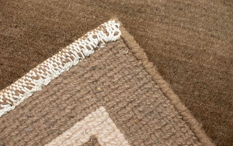 Tapis Népalais - 140 x 70 cm - marron