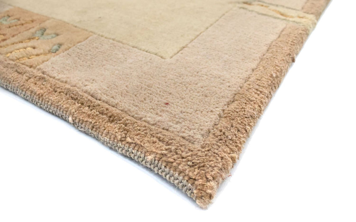 Tapis Népalais - 140 x 70 cm - beige