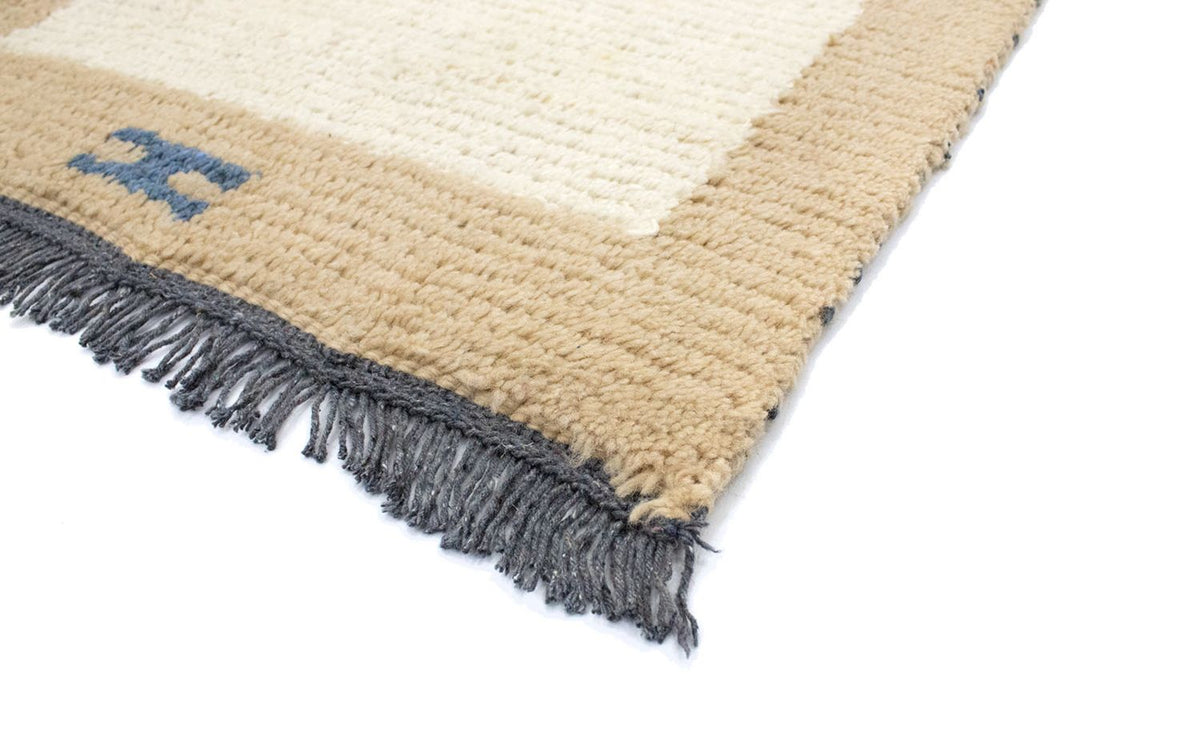Tapis Népalais - 140 x 70 cm - beige