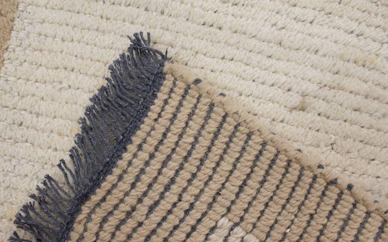 Tapis Népalais - 140 x 70 cm - beige