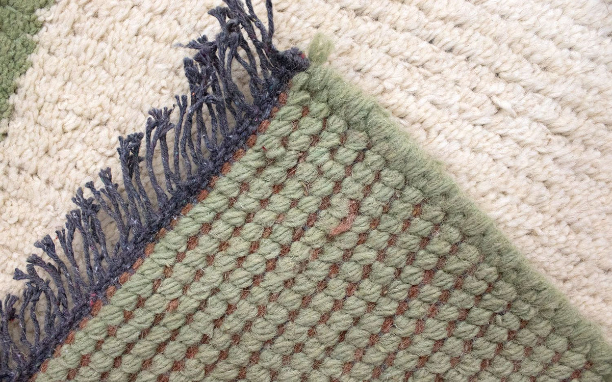 Tapis Népalais - 140 x 70 cm - beige