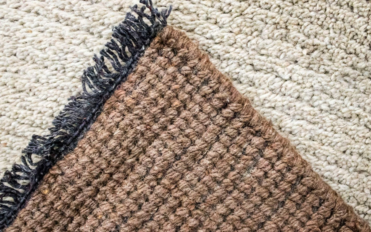 Tapis Népalais - 140 x 70 cm - beige