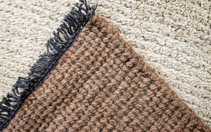 Tapis Népalais - 140 x 70 cm - beige