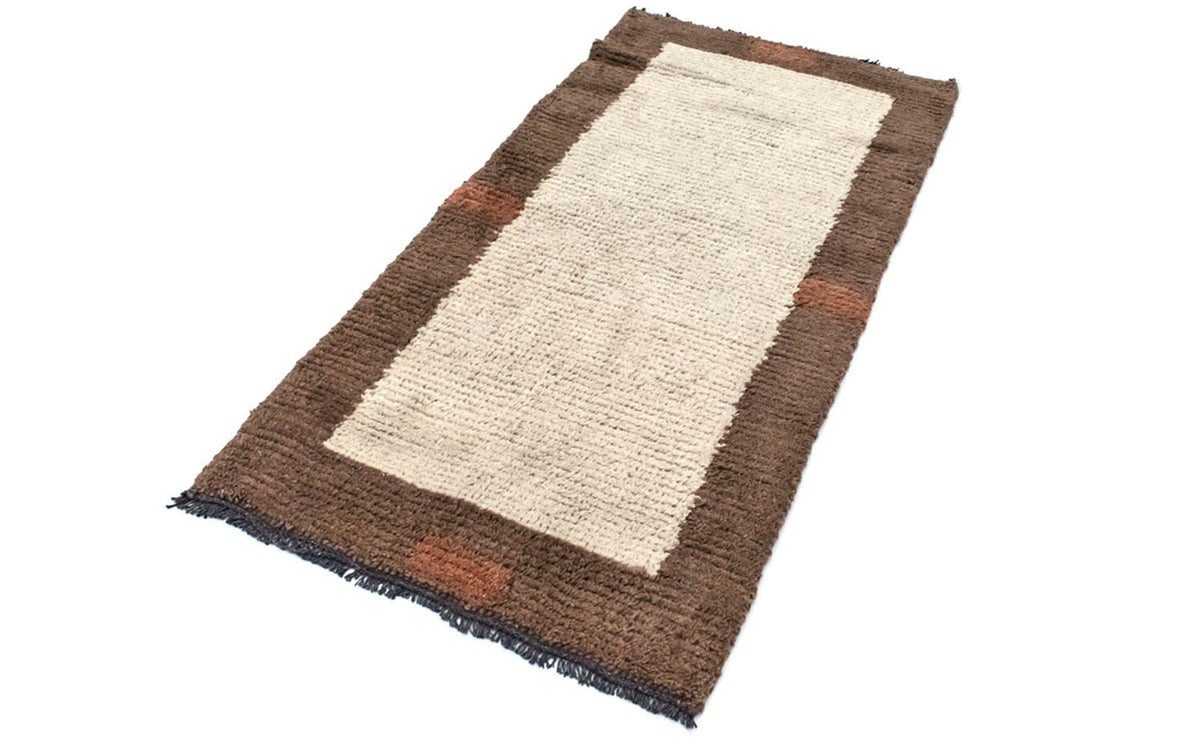 Tapis Népalais - 140 x 70 cm - beige