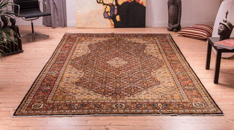 Tapis persan - Classique - 337 x 210 cm - bleu foncé