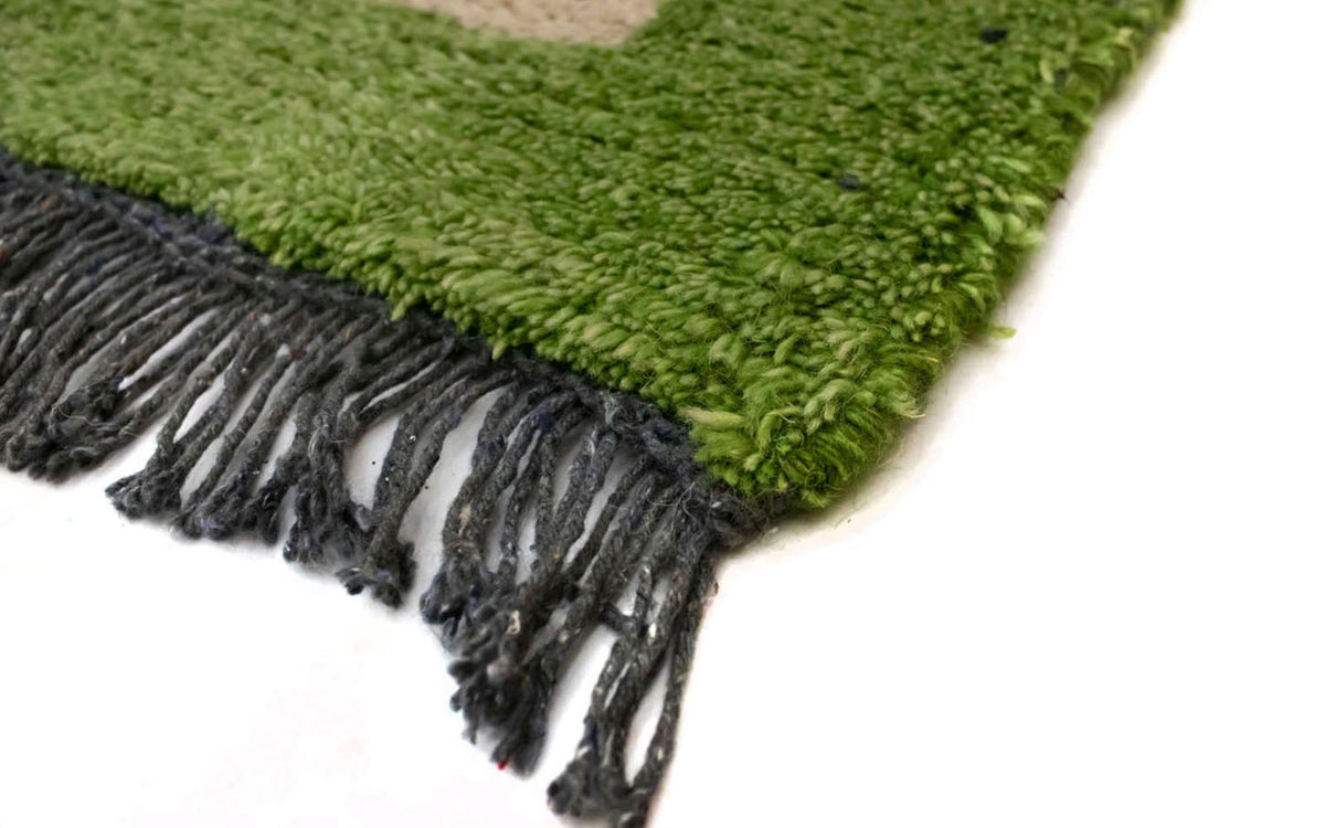 Tapis Népalais - 140 x 70 cm - beige