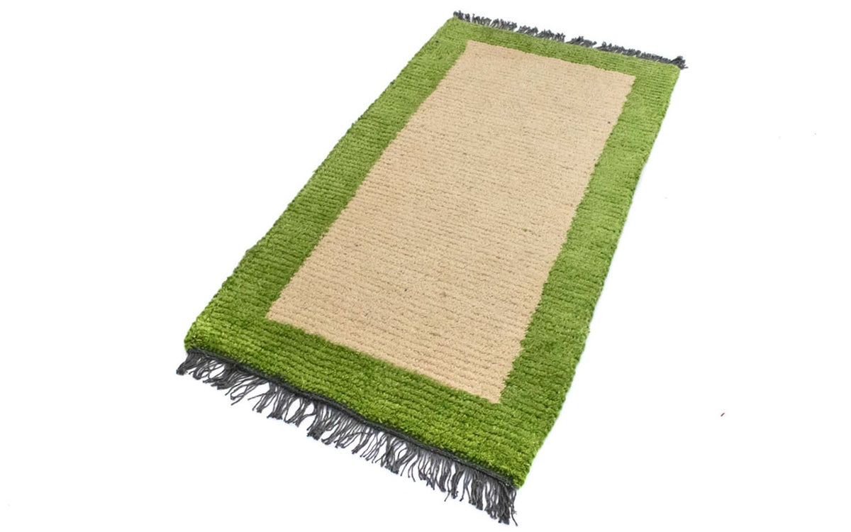 Tapis Népalais - 140 x 70 cm - beige