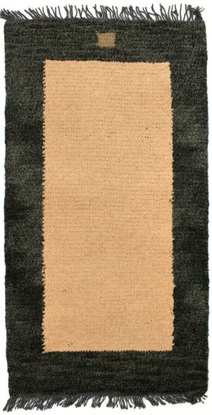 Tapis Népalais - 140 x 70 cm - beige