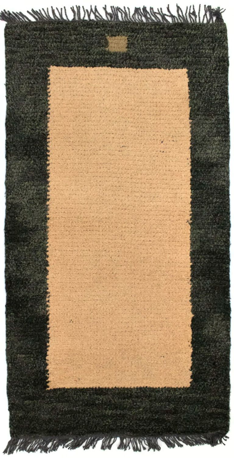 Tapis Népalais - 140 x 70 cm - beige