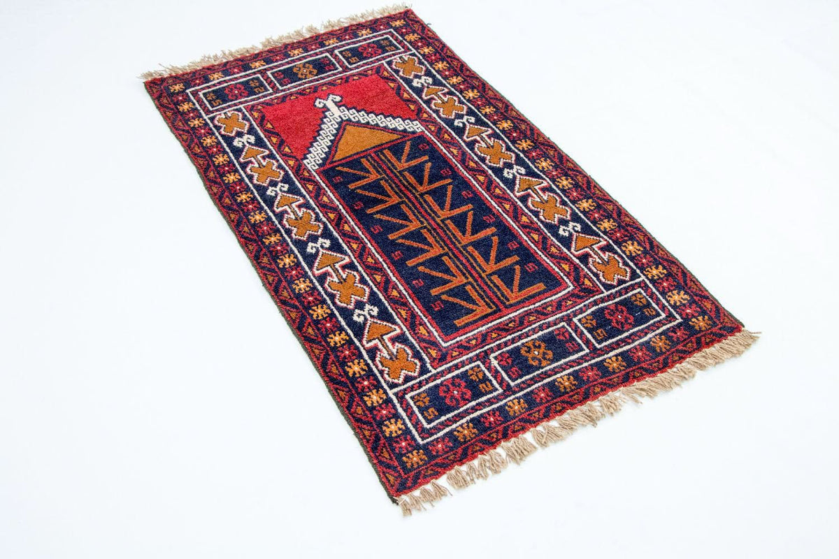 Tapis Belutsch - 130 x 76 cm - multicolore