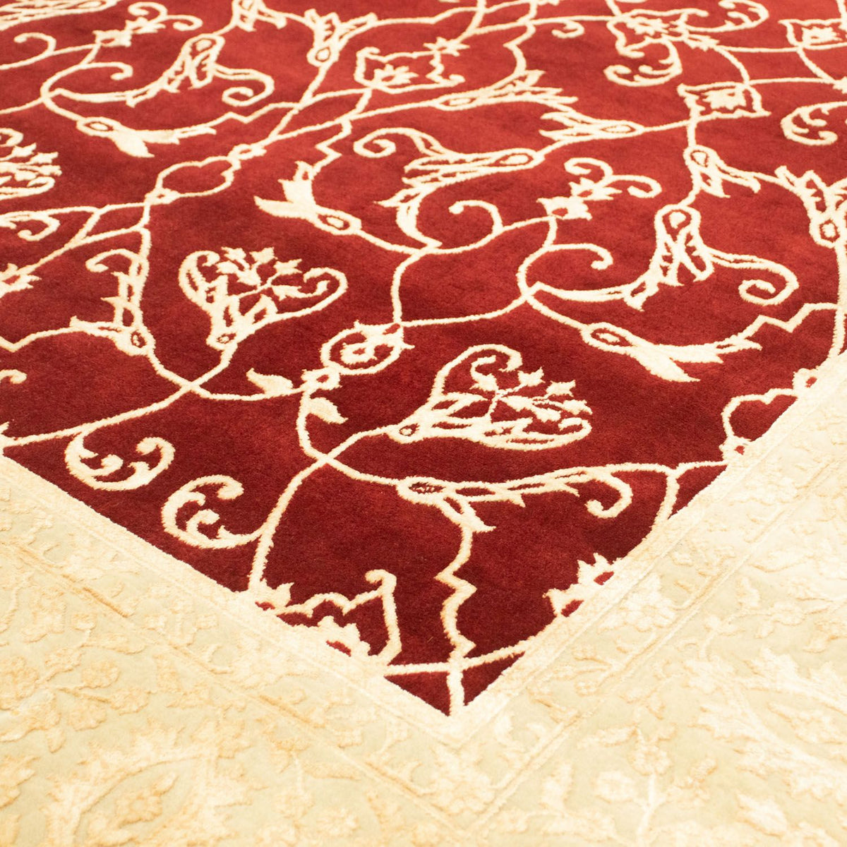 Tapis design - 235 x 174 cm - rouge