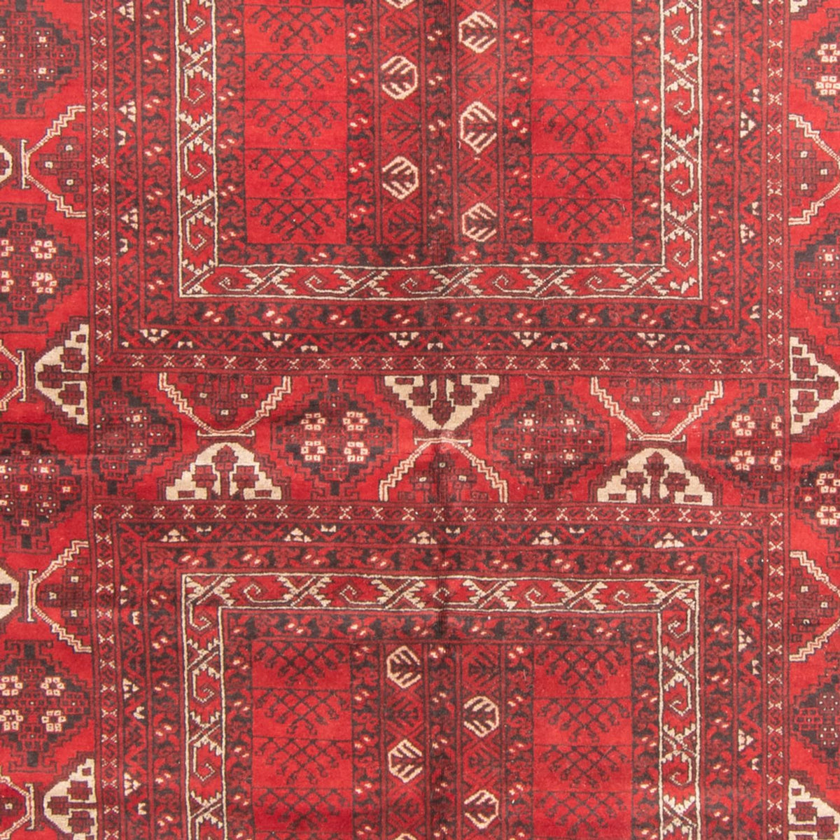 Tapis Turkaman - 236 x 159 cm - rouge