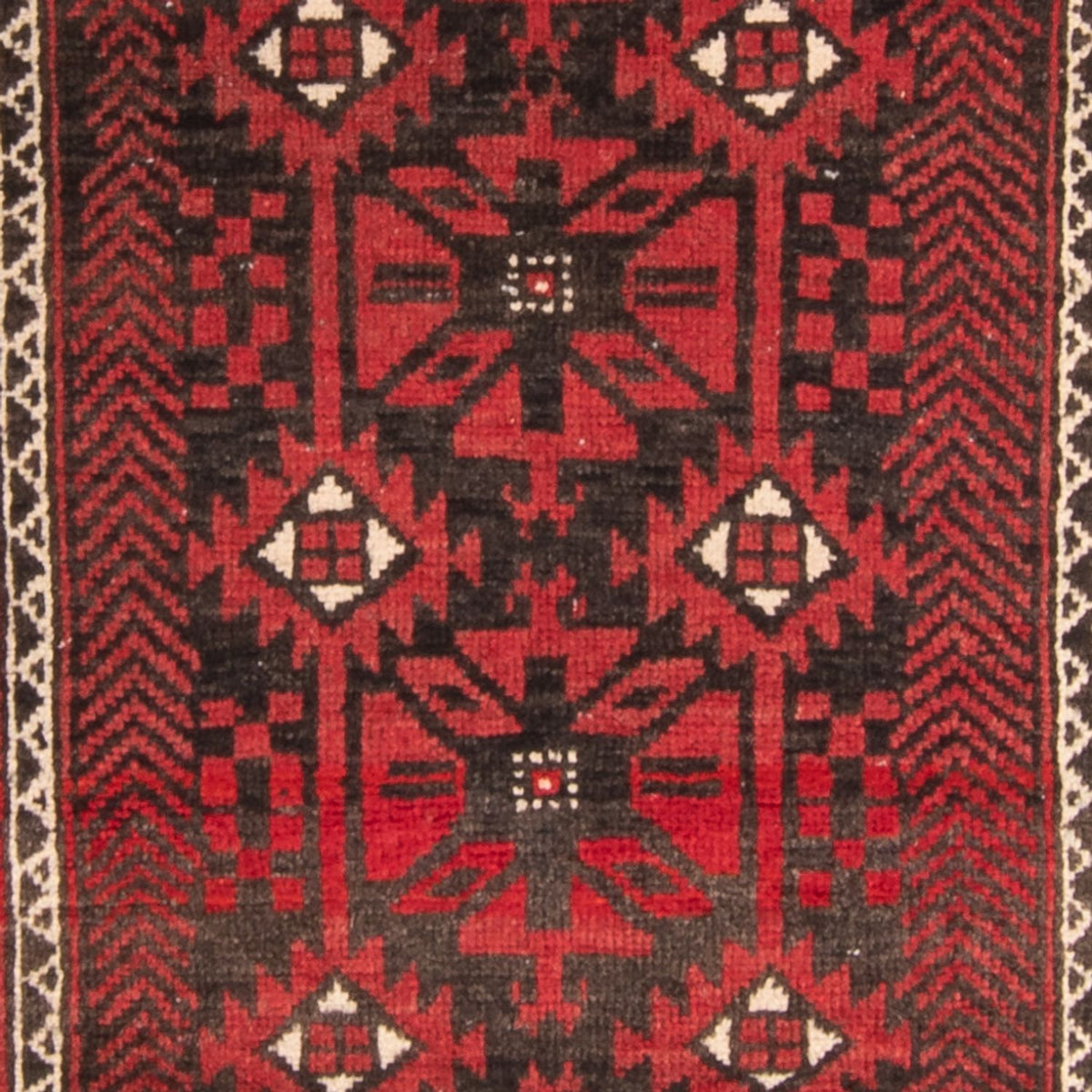 Tapis de couloir Tapis Belutsch - 210 x 110 cm - rouge