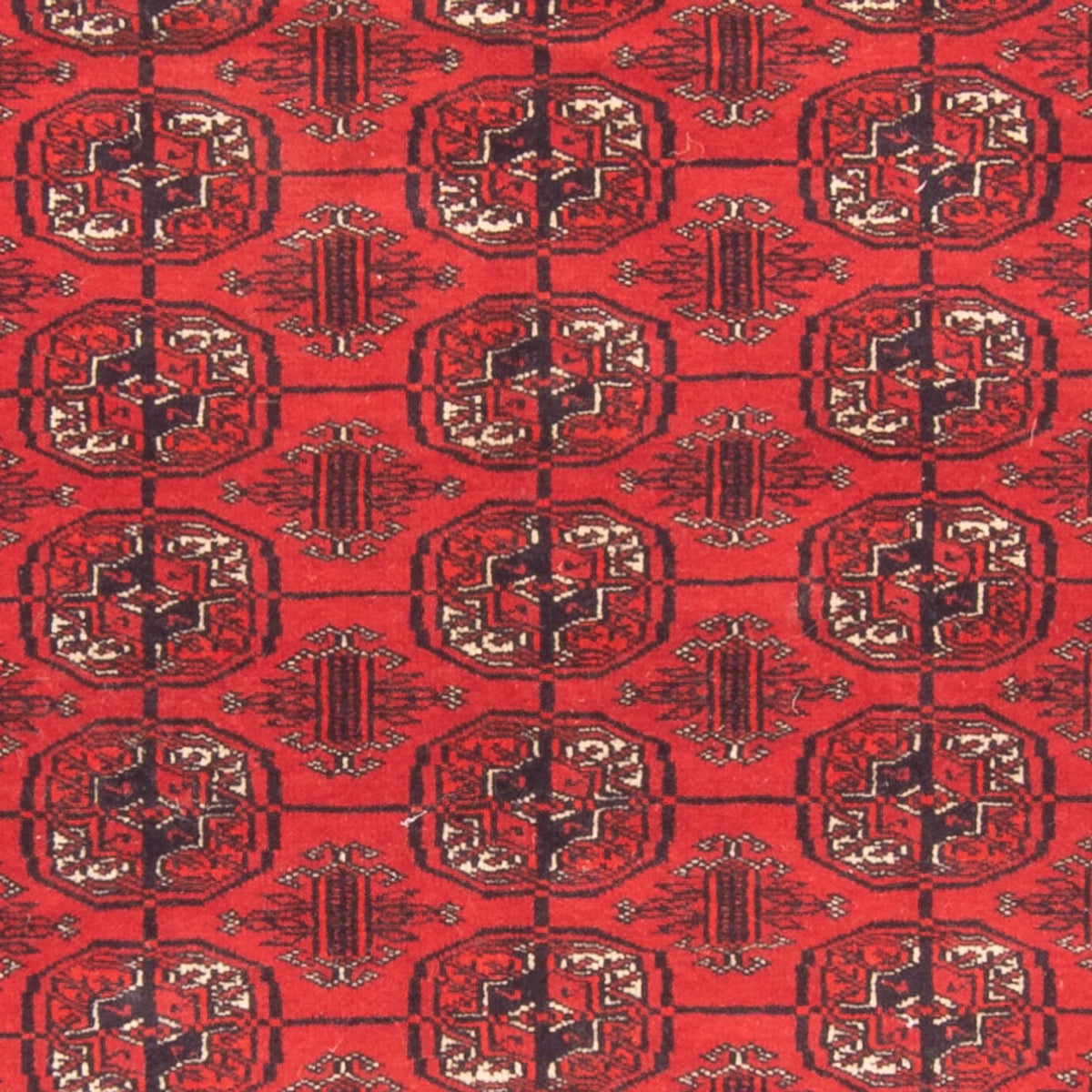 Tapis Turkaman - 168 x 124 cm - rouge