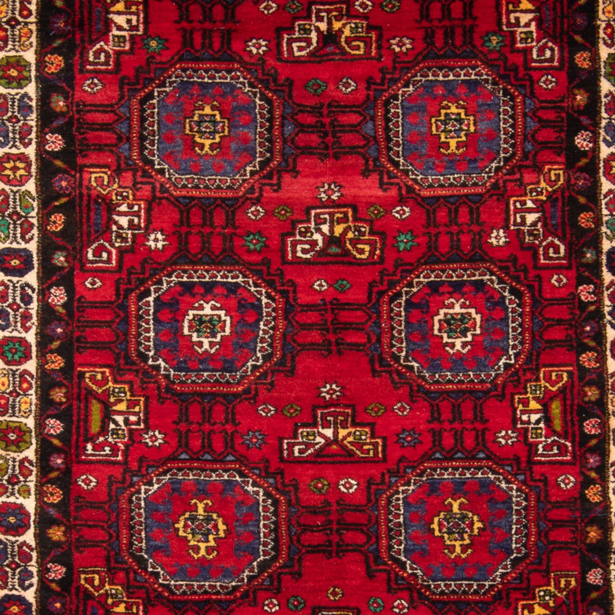 Tapis de couloir Tapis Belutsch - 260 x 120 cm - rouge