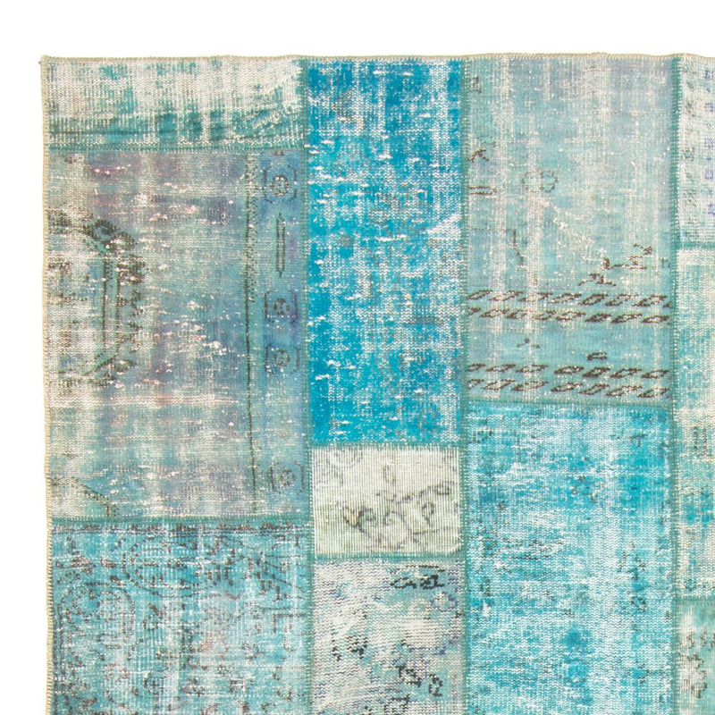 Tapis vintage - 305 x 198 cm - turquoise