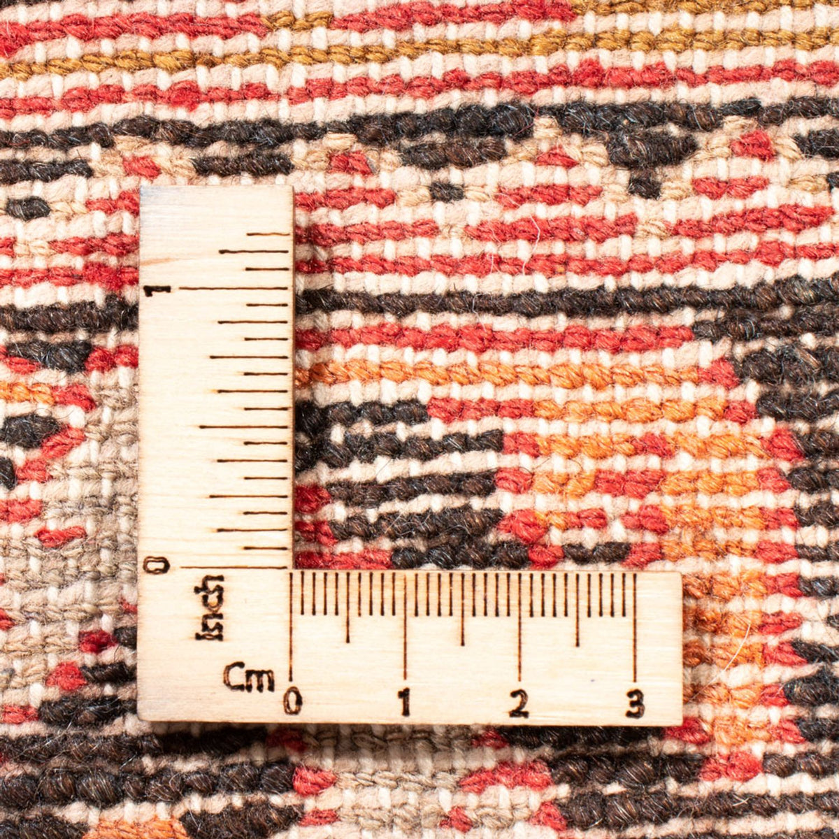 Tapis persan - Nomadic - 139 x 110 cm - saumon