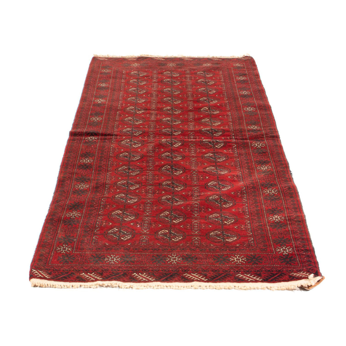Tapis de couloir Tapis Turkaman - 201 x 86 cm - rouge