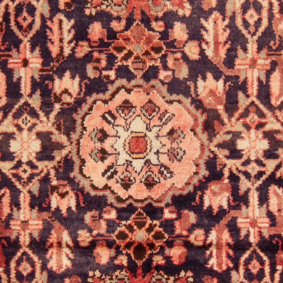 Tapis persan - Nomadic - 208 x 137 cm - bleu foncé