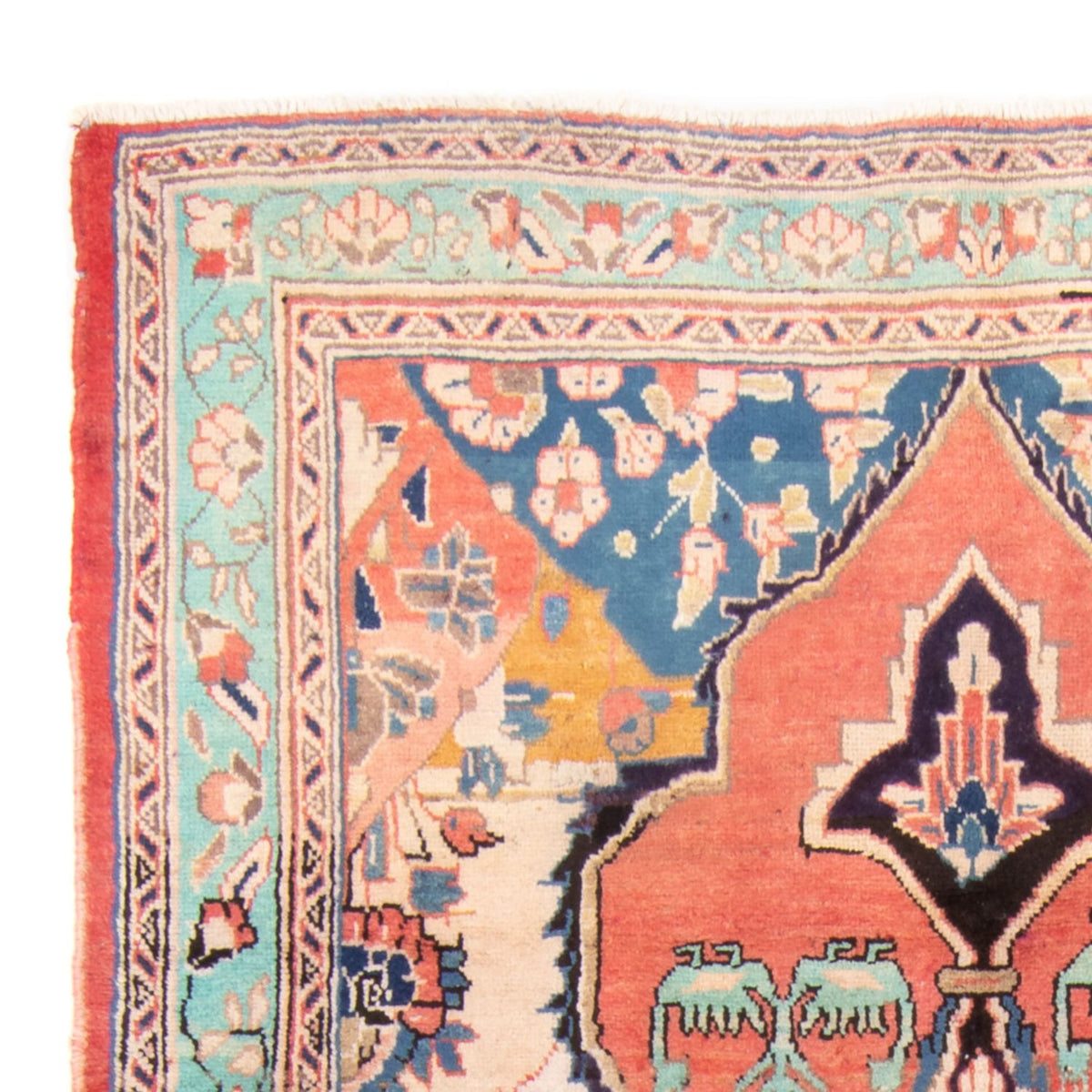 Tapis persan - Classique - 234 x 140 cm - saumon