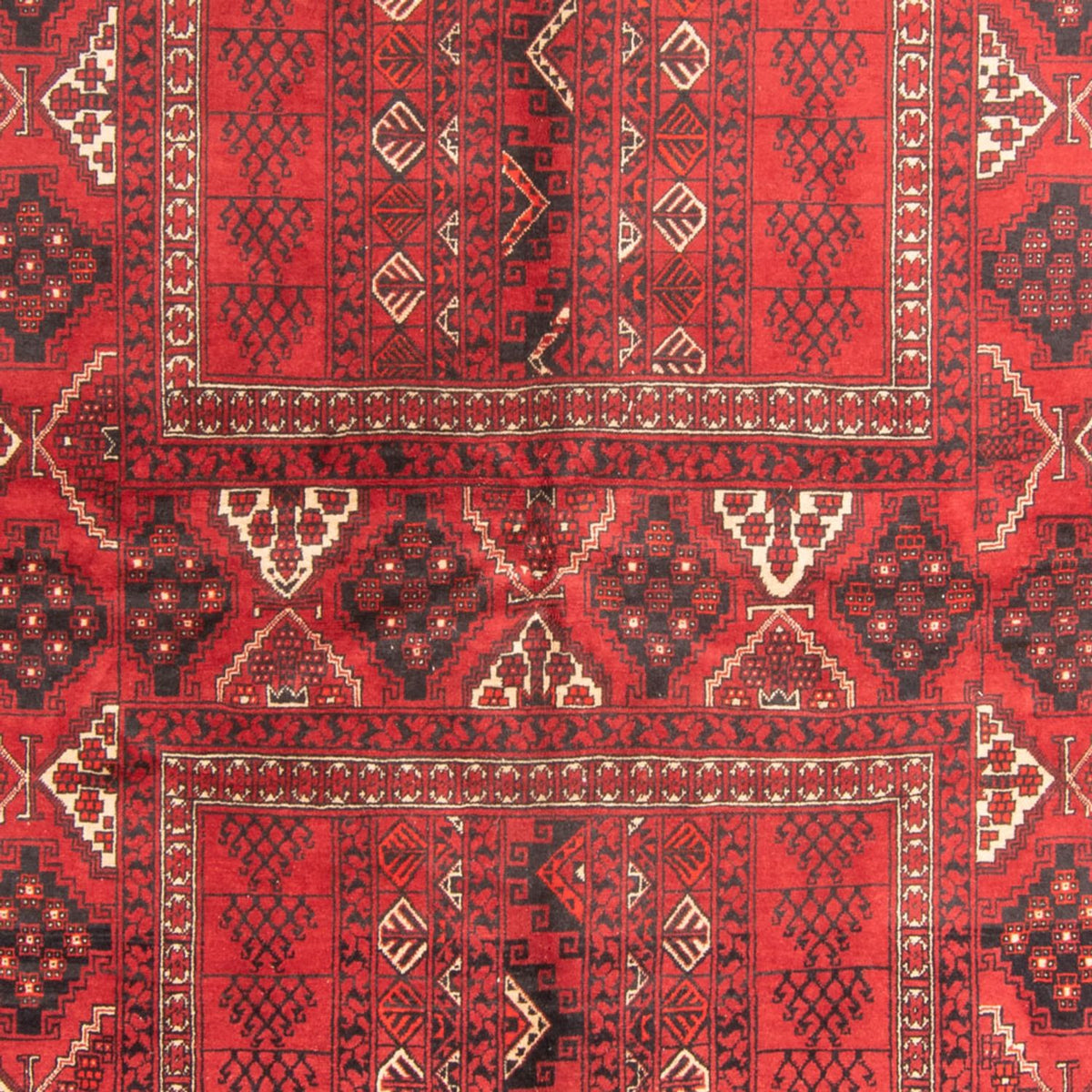 Tapis Turkaman - 230 x 157 cm - rouge