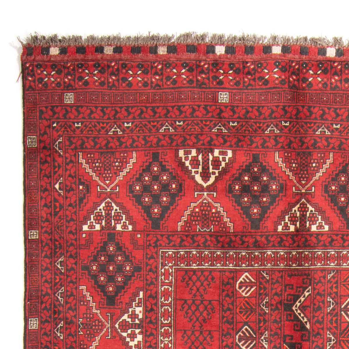Tapis Turkaman - 230 x 157 cm - rouge