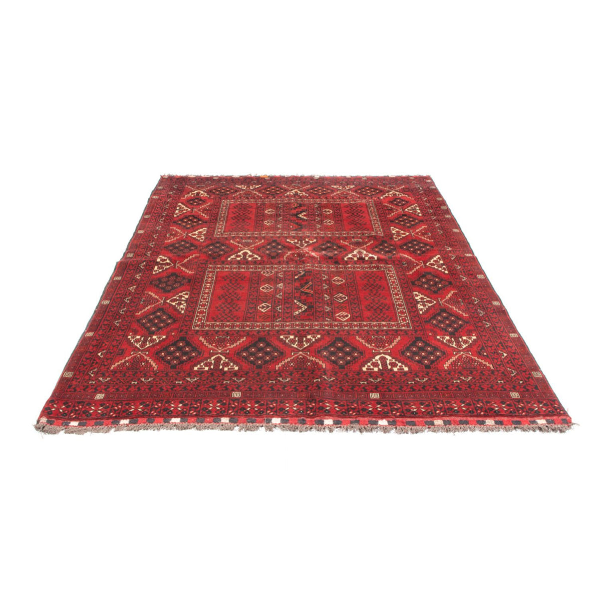 Tapis Turkaman - 230 x 157 cm - rouge