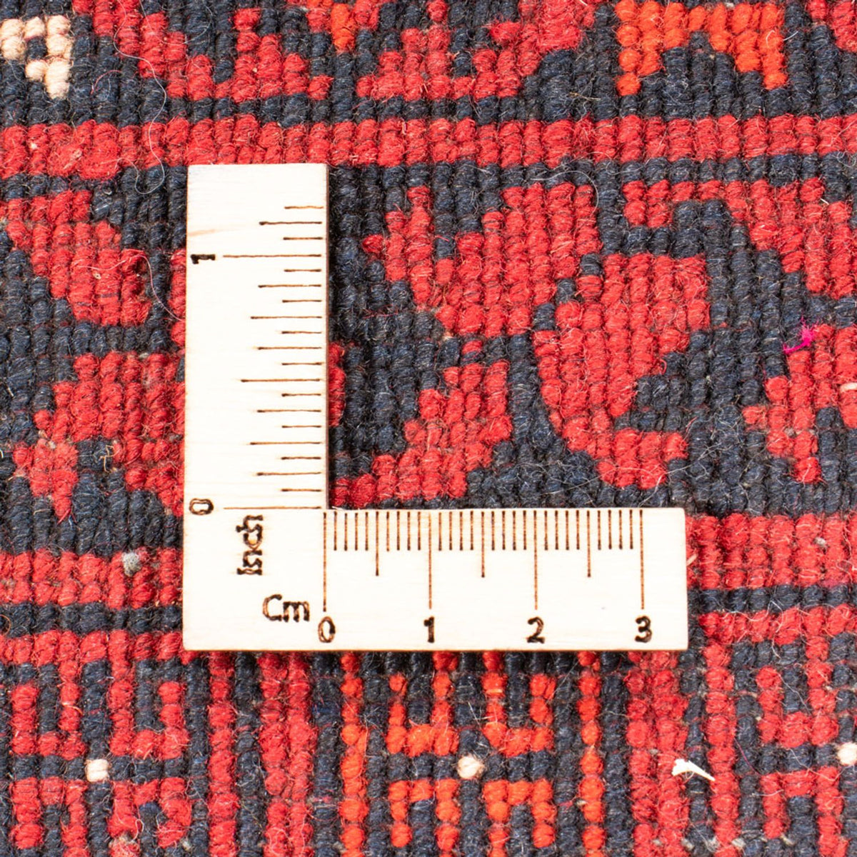 Tapis Turkaman - 230 x 157 cm - rouge