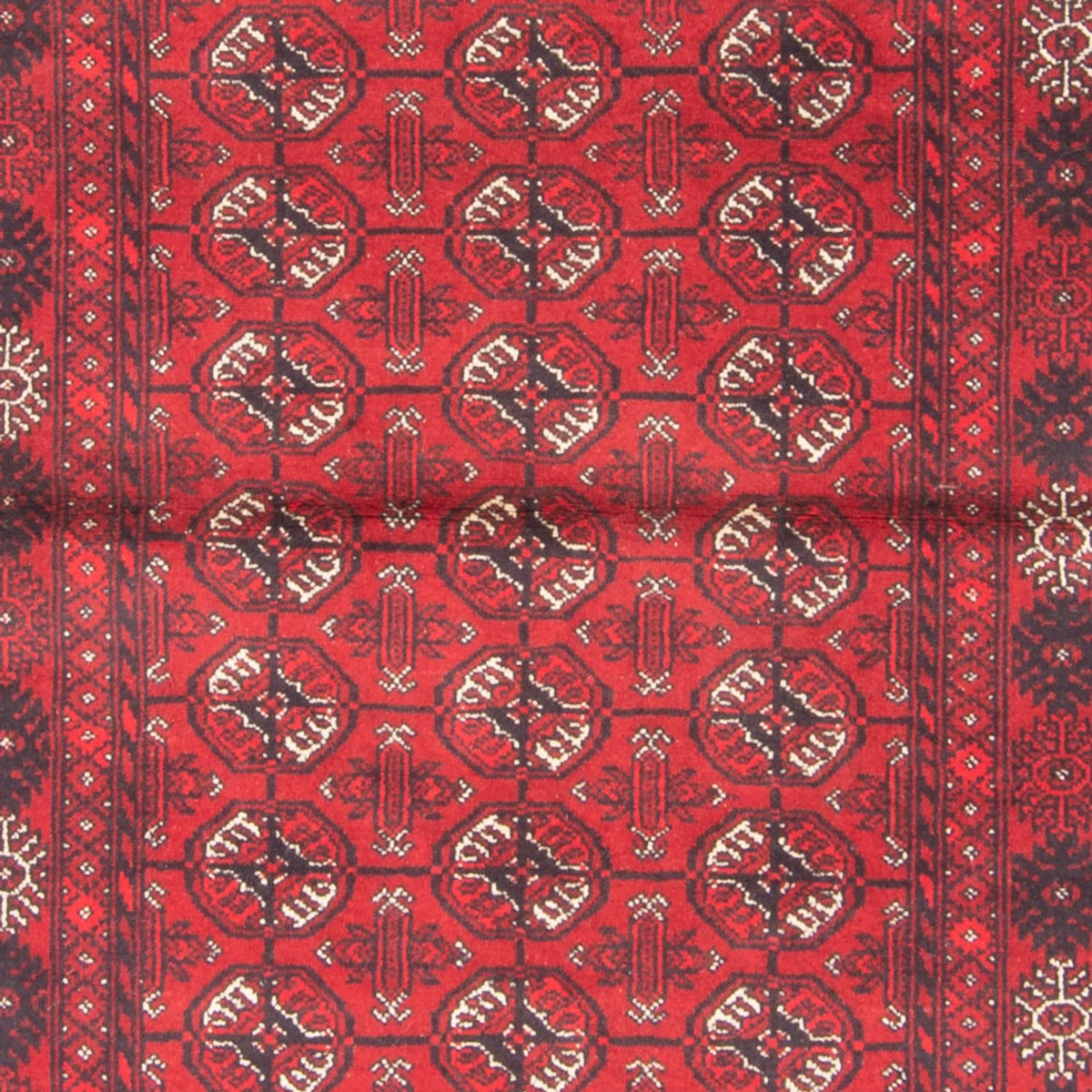 Tapis de couloir Tapis Turkaman - 183 x 79 cm - rouge