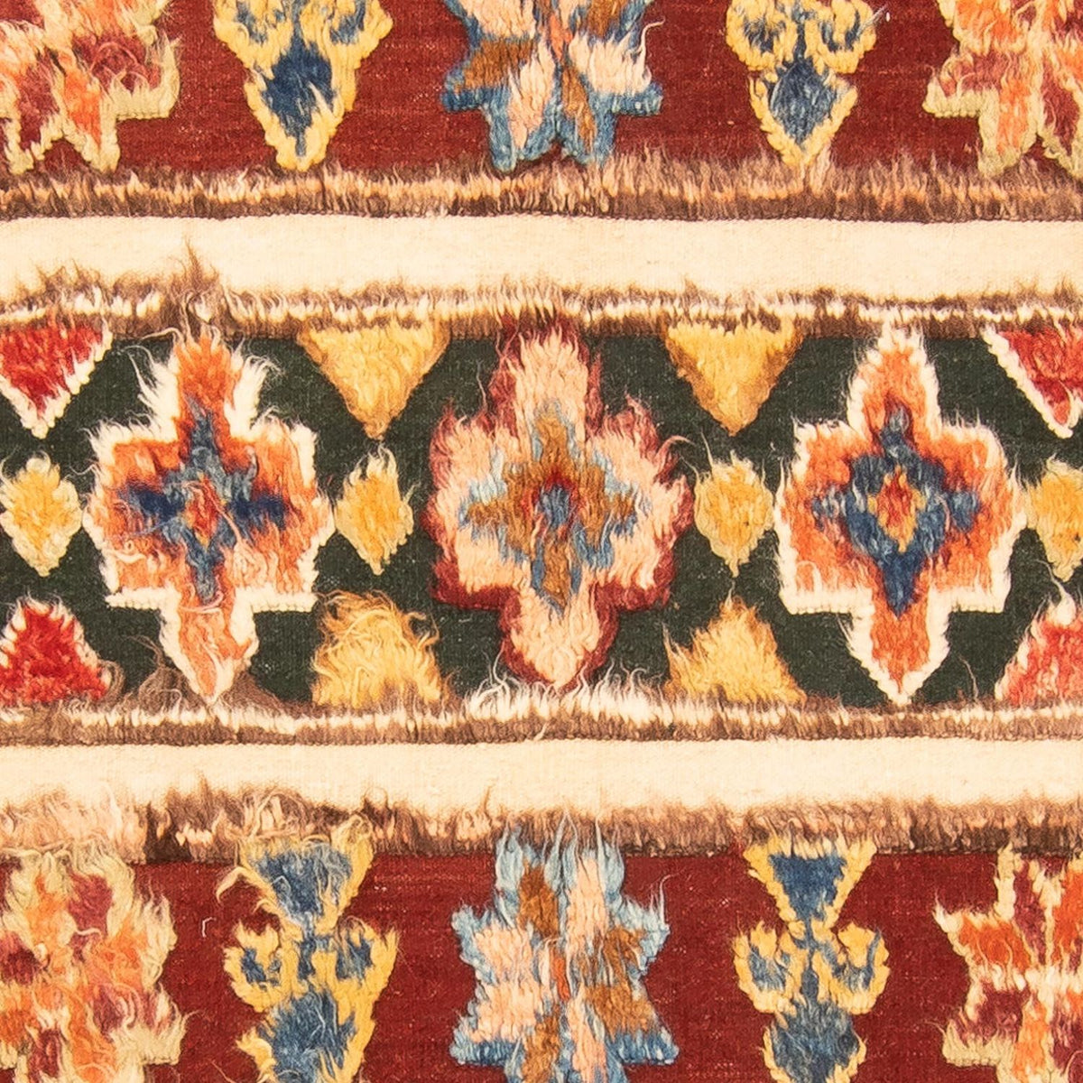 Tapis berbère - 211 x 158 cm - multicolore