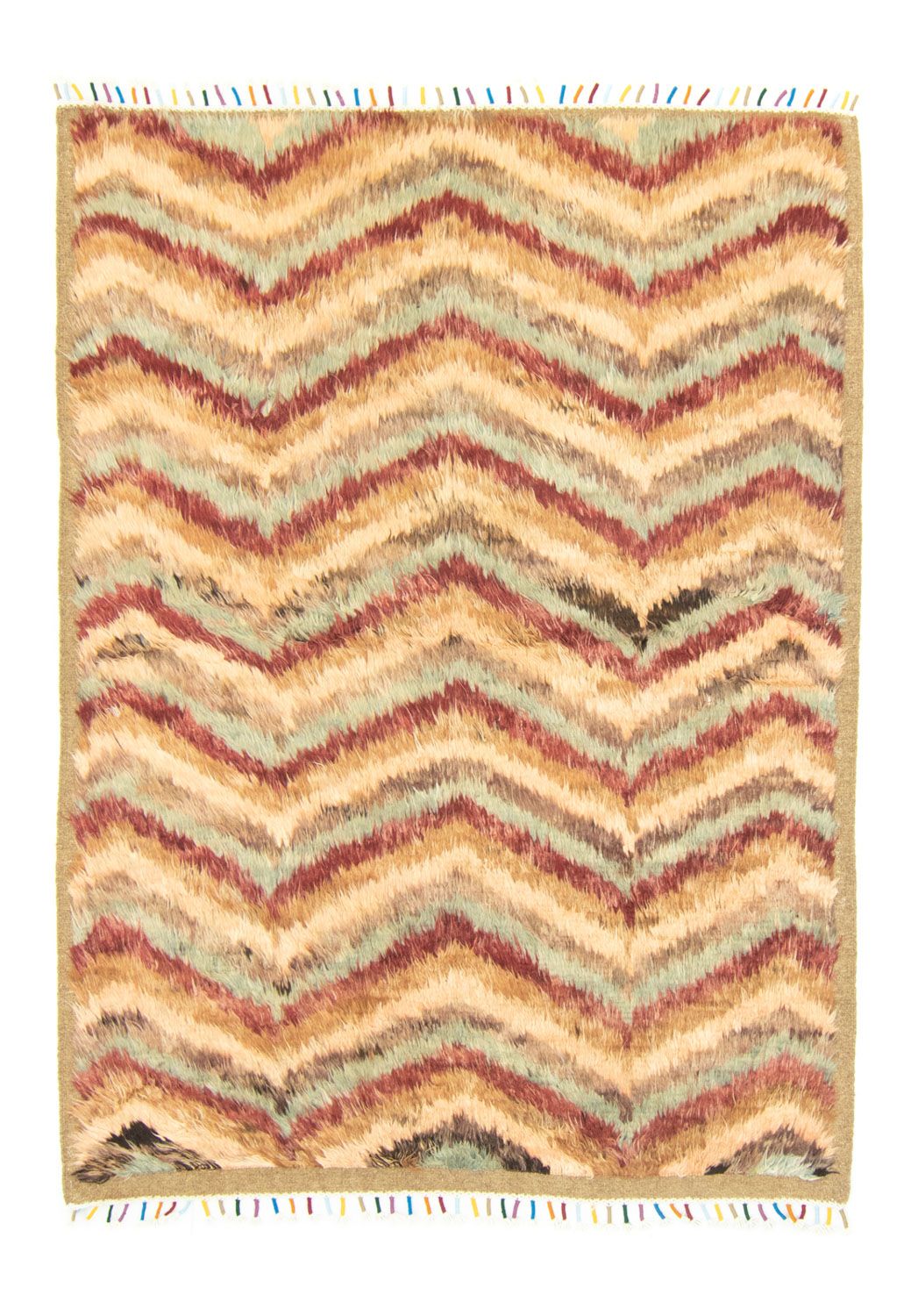 Tapis berbère - 200 x 147 cm - colorée