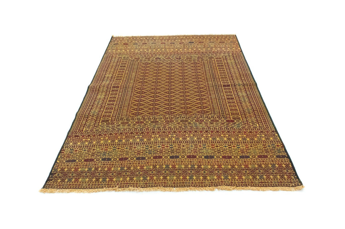 Tapis Kelim - Oriental - 208 x 133 cm - marron