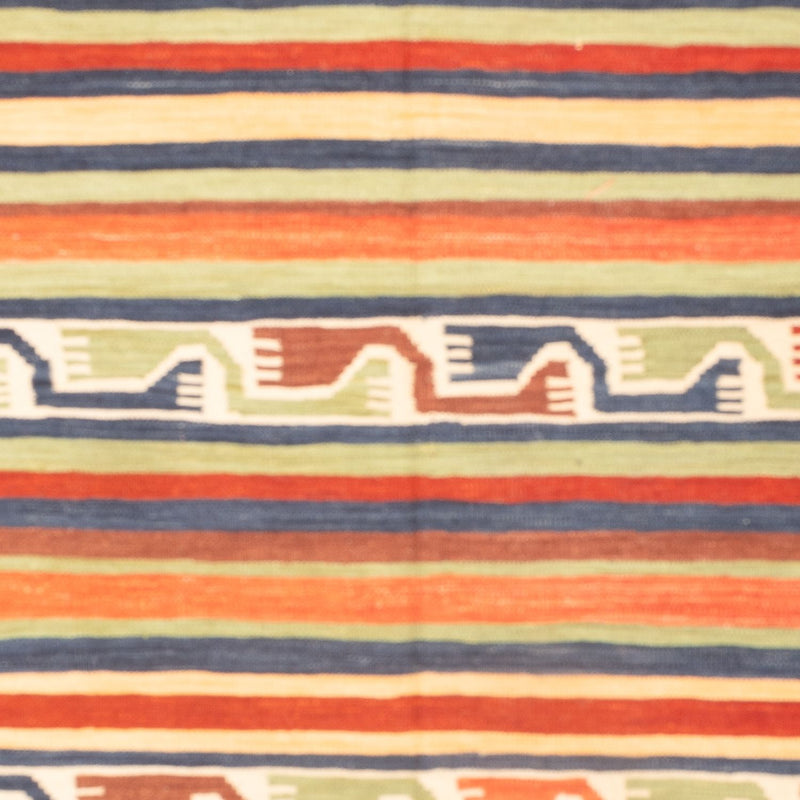 Tapis Kelim - Oriental - 202 x 154 cm - multicolore