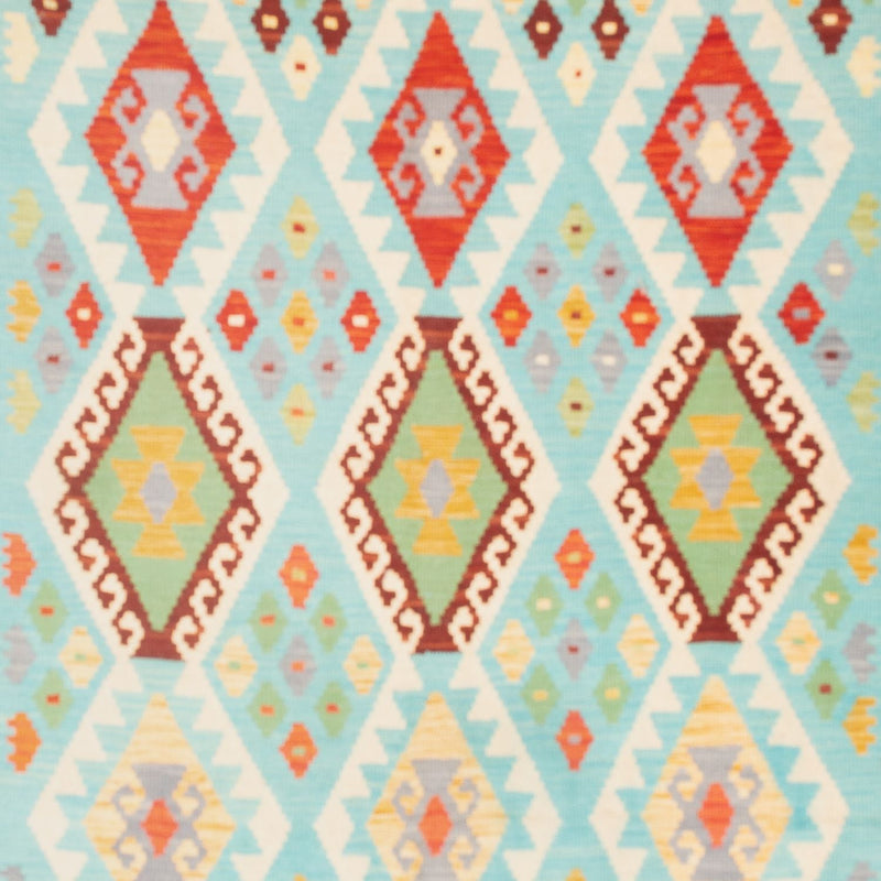 Tapis Kelim - Splash - 250 x 176 cm - multicolore