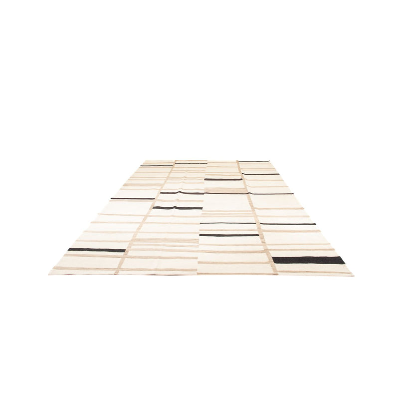 Tapis Kelim - Tendance - 340 x 240 cm - beige clair