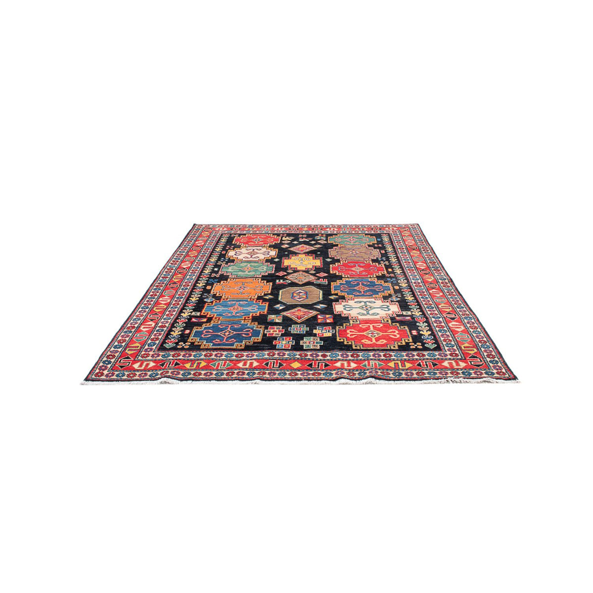 Tapis Ziegler - Kazak - 199 x 152 cm - multicolore