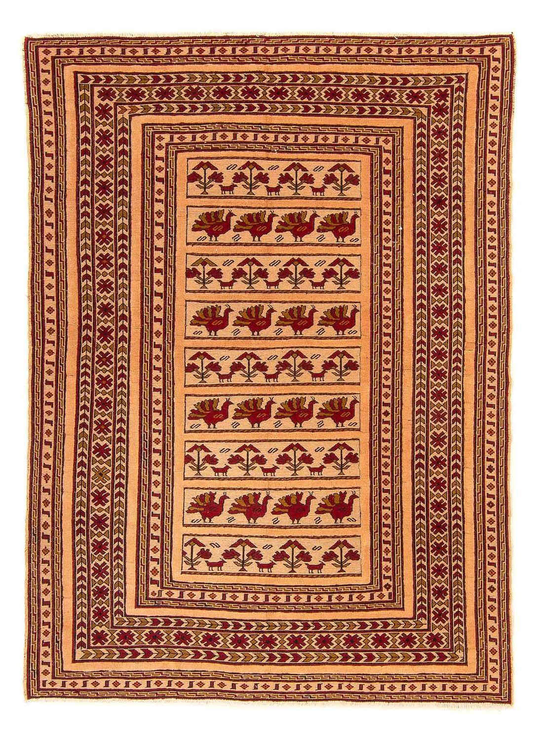 Tapis Kelim - Oriental - 180 x 140 cm - marron