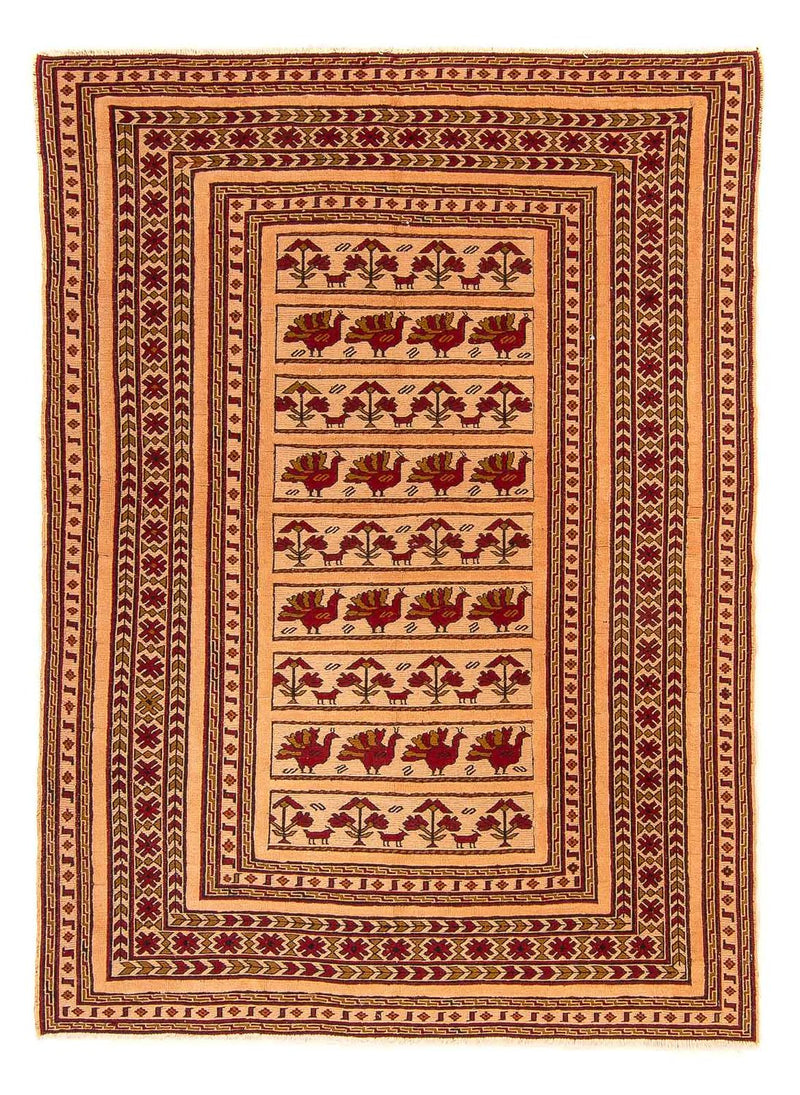 Tapis Kelim - Oriental - 180 x 140 cm - marron